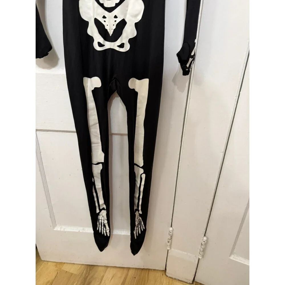 Youth Kids size medium Spirit Halloween skeleton costume